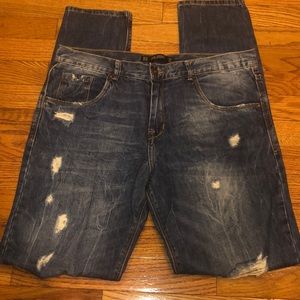 Zara | Trafaluc Distressed Boyfriend Jean